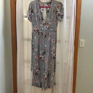 Floral Jumpsuit